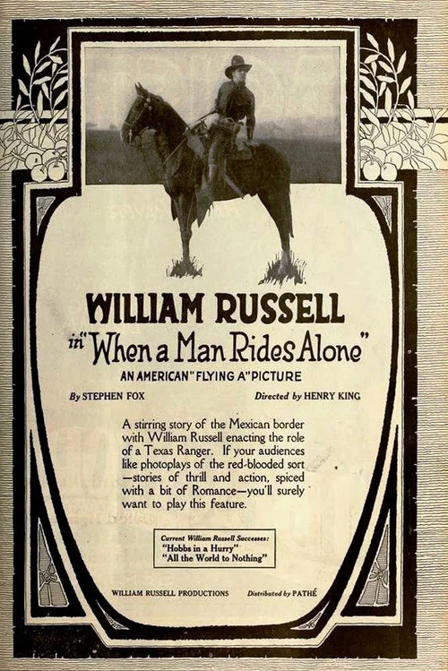 Постер: When a Man Rides Alone
