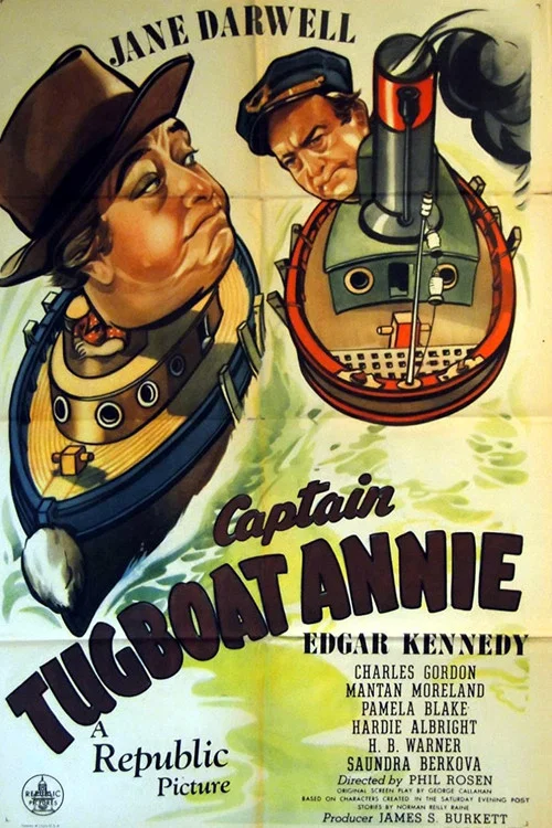 Постер: Captain Tugboat Annie