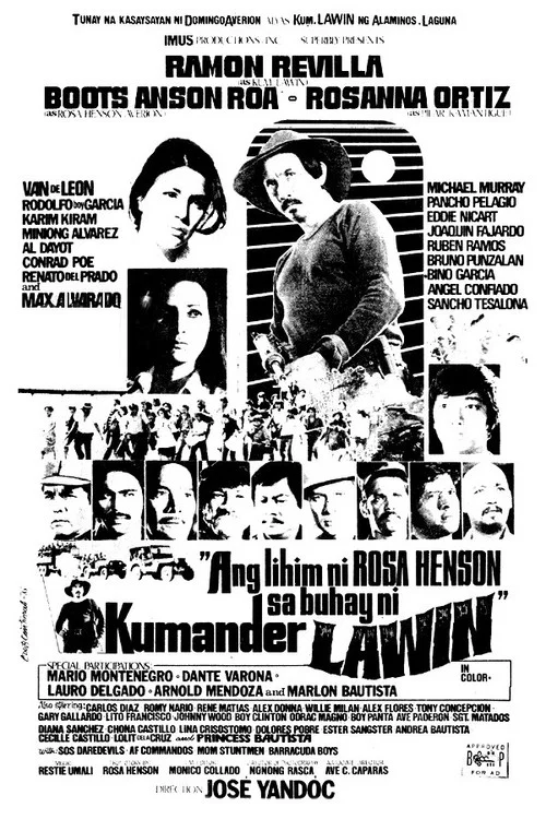 Постер: Ang lihim ni Rosa Henson sa buhay ni Kumander Lawin