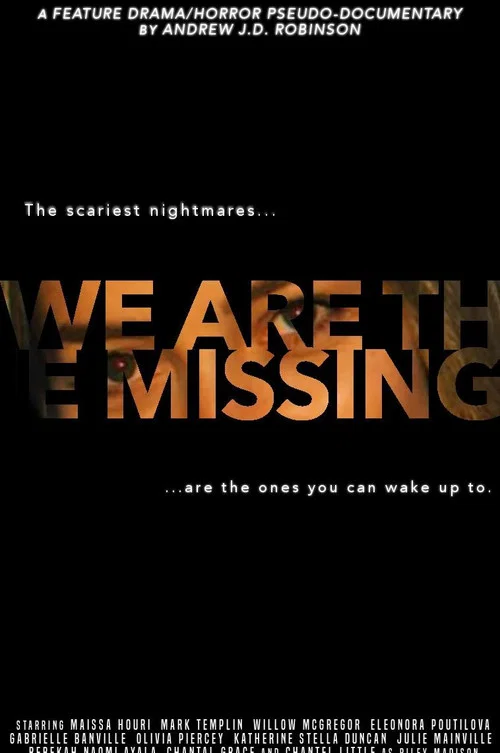 Постер: We Are the Missing