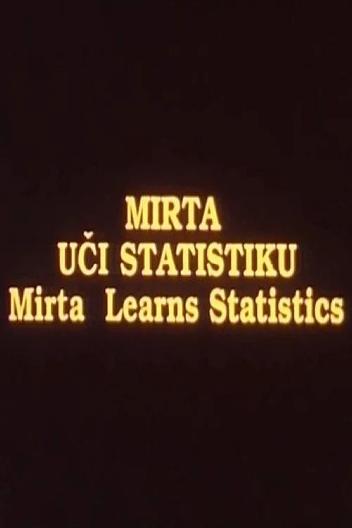 Постер: Mirta uci statistiku