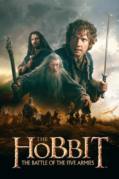 Постер: The Hobbit: The Battle of the Five Armies - The Peoples and Denizens of Middle-earth