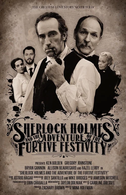 Постер: Sherlock Holmes and the Adventure of the Furtive Festivity