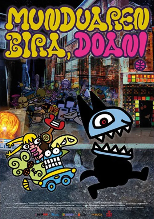 Постер: Munduaren bira, ¡doan! - La vuelta al mundo, ¡gratis!