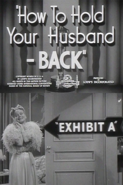 Постер: How to Hold Your Husband - BACK