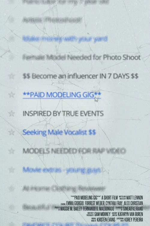 Постер: Paid Modeling Gig