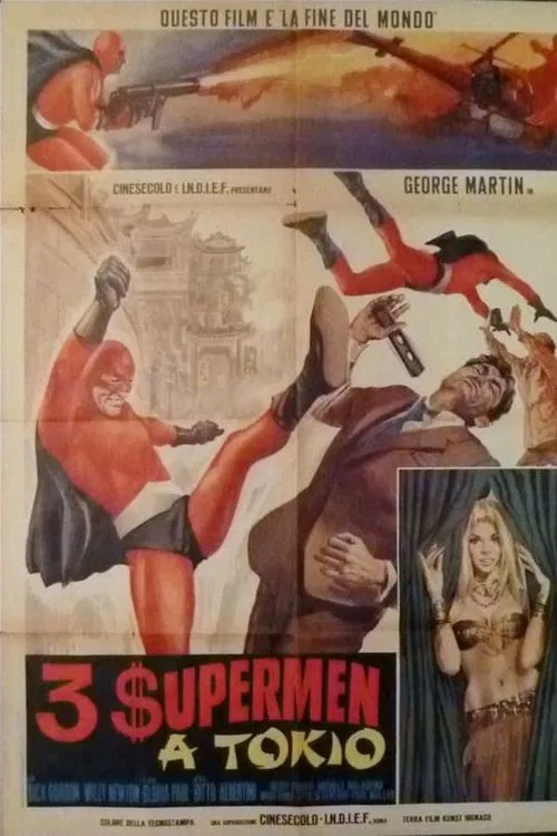 Постер: 3 Supermen a Tokio