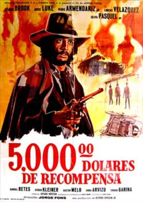 Постер: Cinco mil dolares de recompensa
