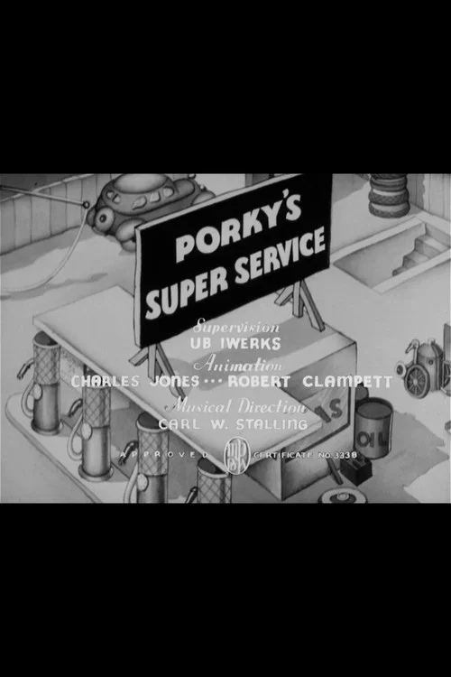 Постер: Porky's Super Service