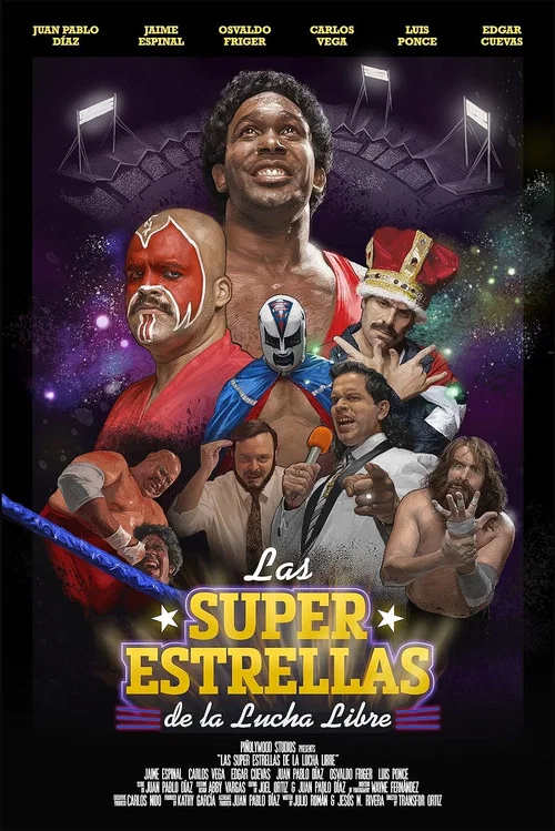 Постер: Las super estrellas de la lucha libre