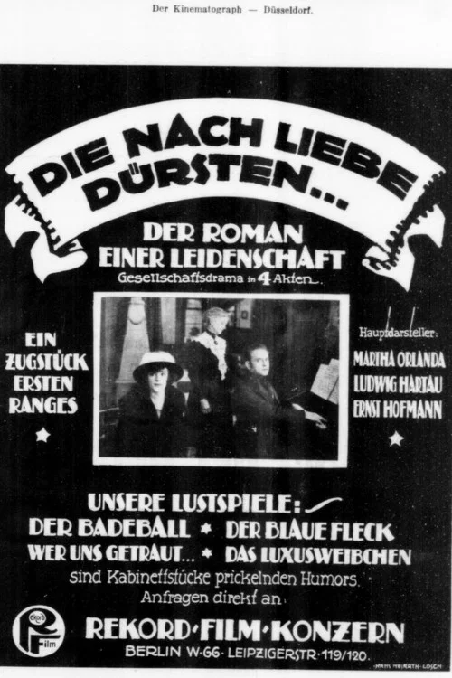 Постер: Die nach Liebe dürsten