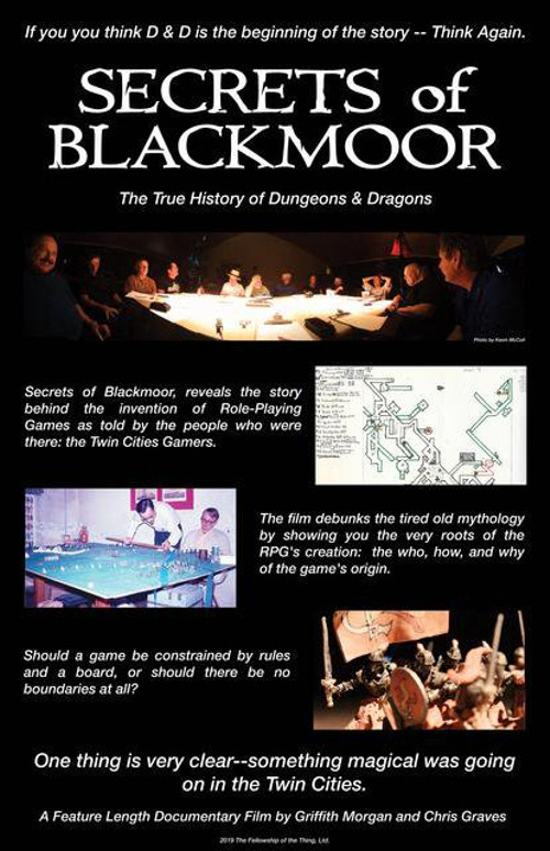 Постер: Secrets of Blackmoor: The True History of Dungeons & Dragons