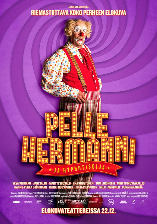 Постер: Pelle Hermanni ja hypnotisoija