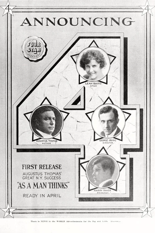 Постер: As a Man Thinks